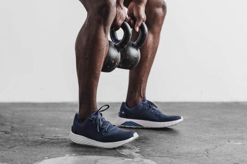 Nobull Ripstop Runner Men's Running Shoes Navy | USA K1020O